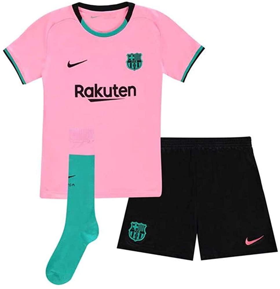 Nike Unisex Kinder FCB Lk Nk BRT Kit 3r Football Set
