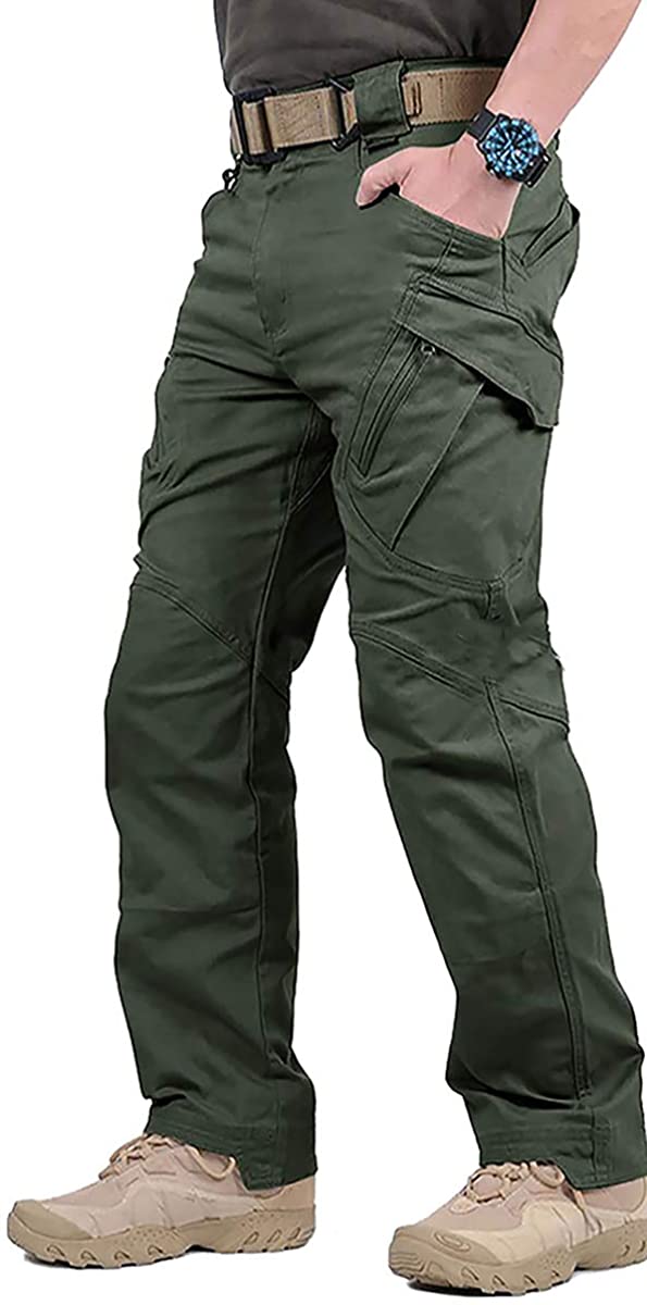 GooDoi Herren Taktische Hose Cargo Hose Kampfhose Casual Taktische Hose für Militär Camping Wandern Wandern