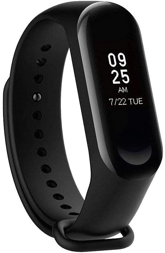 Xiaomi Mi Band 3 - Activity tracker mit Herzfrequenzmessung [EU Version], 0.78'' full OLED Touchscreen, Benachrichtigungen in Echtzeit, wasserdicht 50m, Schrittzähler, Kalorienzähler, Schlafanalyse