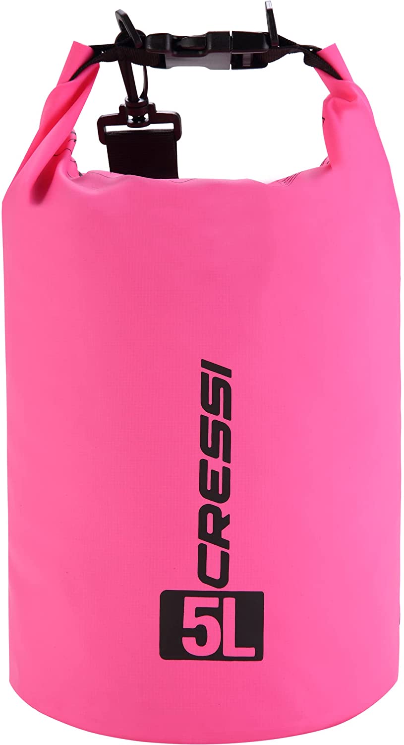 Cressi Unisex-Erwachsene Dry Bag-Wasserdichte Taschen mit langem verstellbaren Schulterriemen Für Tauchen, Bootfahren, Kajak, Angeln, Rafting, Schwimmen, Camping und Snowboarden