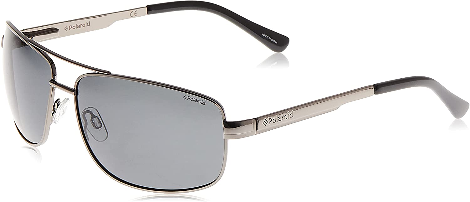 Polaroid - P4314 - Sonnenbrille Herren Fliegerbrille - Metallrahmen - Polarisiert - Schutzkasten inklusiv