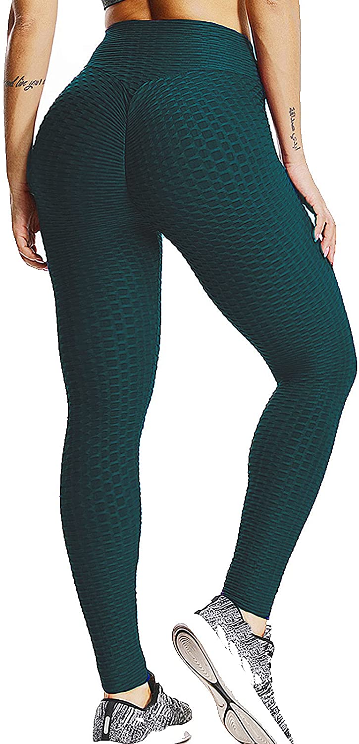 FITTOO Mallas Pantalones Deportivos Leggings Mujer Yoga de Alta Cintura Elásticos y Transpirables para Yoga Running Fitness Con Gran Elásticos1090