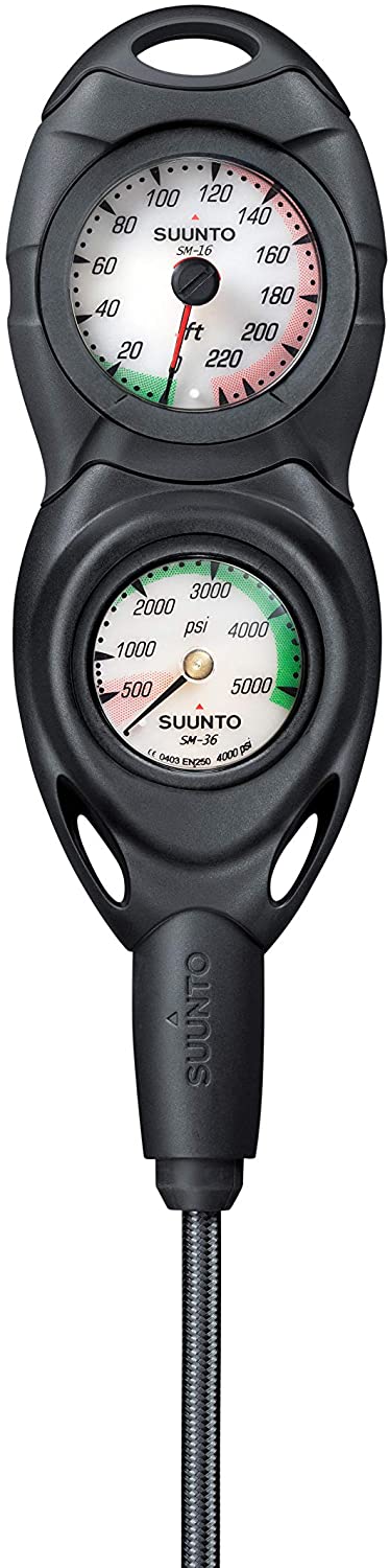 Suunto Dive Combo Konsole CB-2 IN LINE, 4000 psi Druckmesser