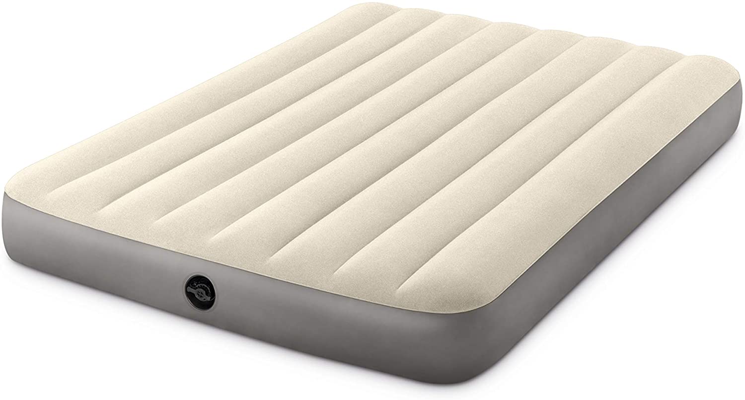 Intex 64102 Airbed Full Single High, Grey, M