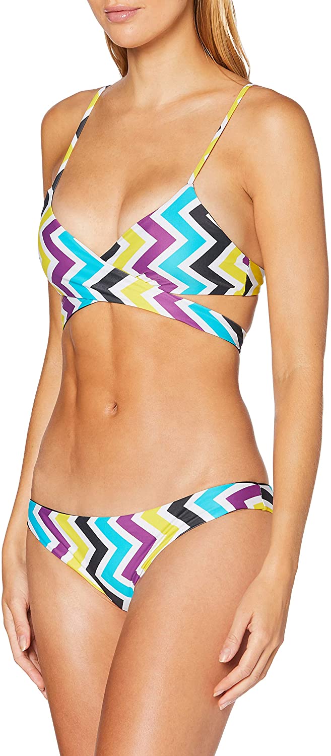 ARENA Damen Damen Triangel Bikini Wendbarer Allover Bikini