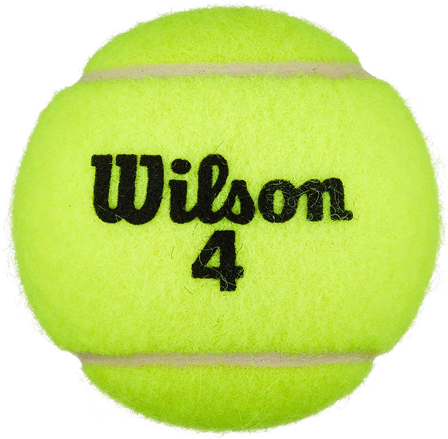 Wilson Tennisbälle, Ultra Club All Court, für alle Bodenbeläge, Dose mit 4 Bällen, WRT116000