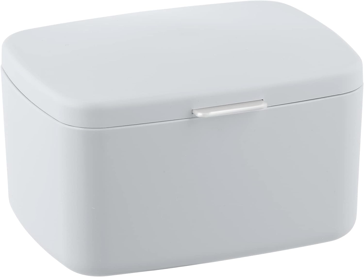 WENKO Badbox Barcelona, universell einsetzbare Box mit Deckel zur Aufbewahrung von Utensilien in Bad, Küche & Haushalt, aus bruchsicherem Spezialkunststoff, BPA-frei, 19,5 x 11 x 16 cm, Weiß