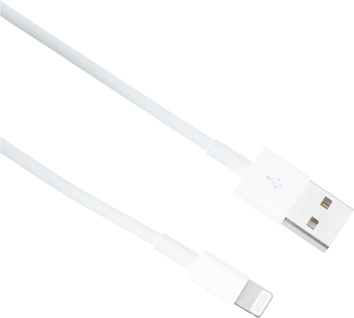 Apple Lightning/USB Adapterkabel für iPhone 5/5c/5s, iPad 4 gen, iPad mini, iPod nan 7 gen, iPod touch 5 gen, 2m (MD819ZM/A)