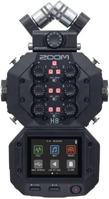 Zoom H8 Multi-Track Handy Recorder