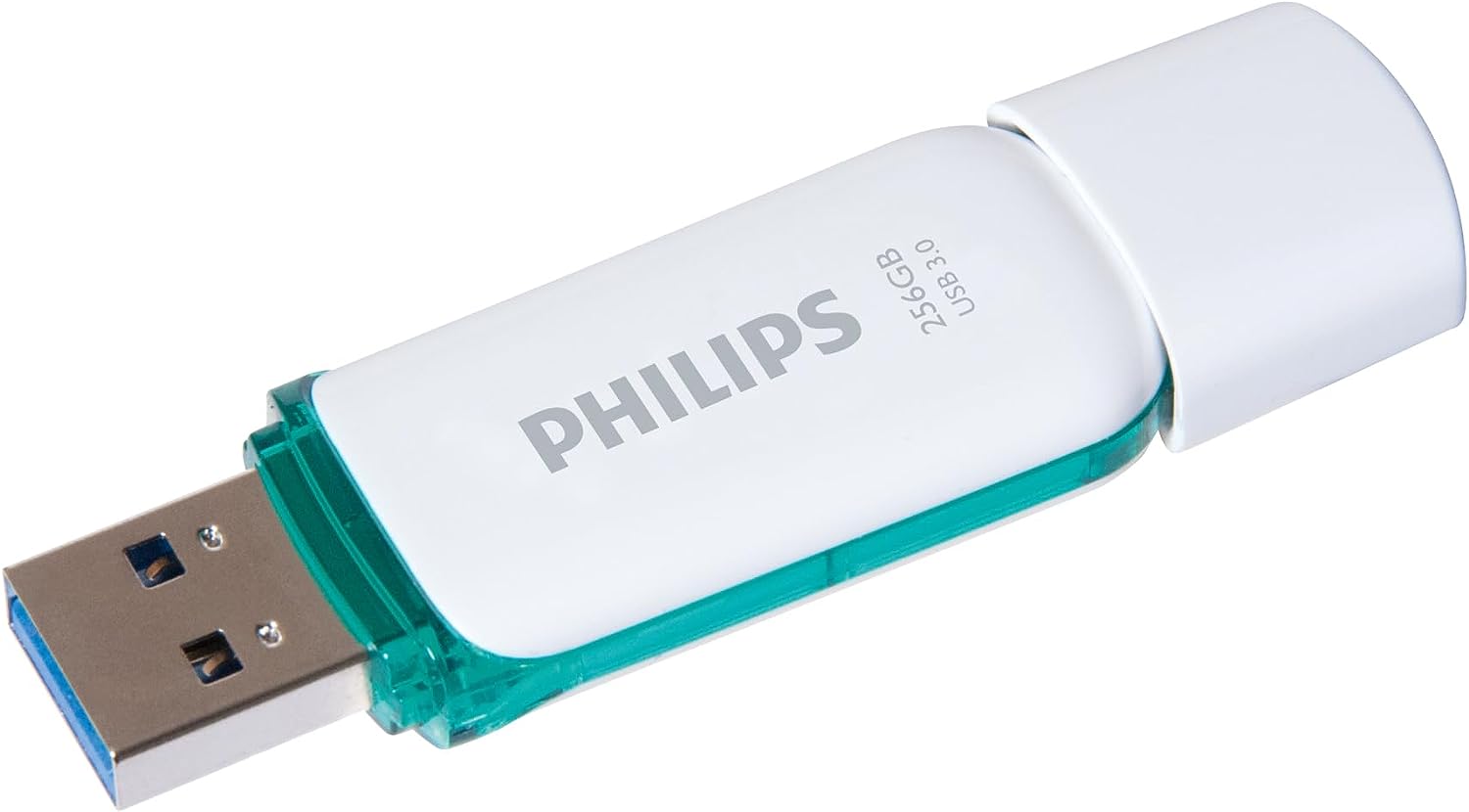 Philips USB Stick 256GB Memory USB 3.0 Flash Drive Snow Edition for PC, Laptop, Computer Data Storage Reads up to 100MB/s