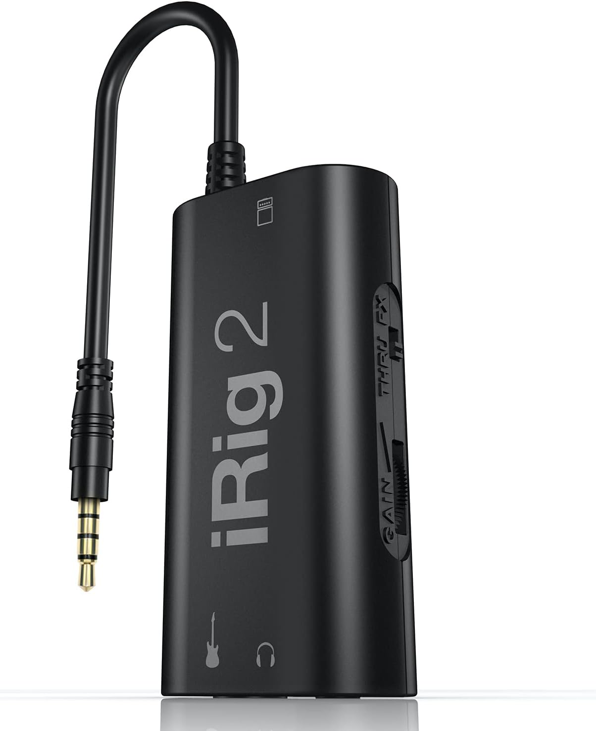 IK Multimedia P953 iRig 2 Gitarren-Schnittstellenadapter für iPhone, iPod Touch, iPad, Mac und Android