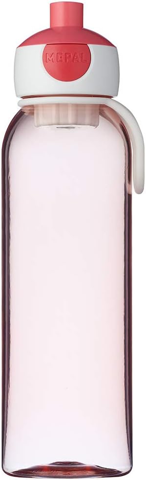 Mepal Wasserflasche Campus 500 ml - Pink - bruchfestes Material - auslaufsicher - Spülmaschinengeeignet