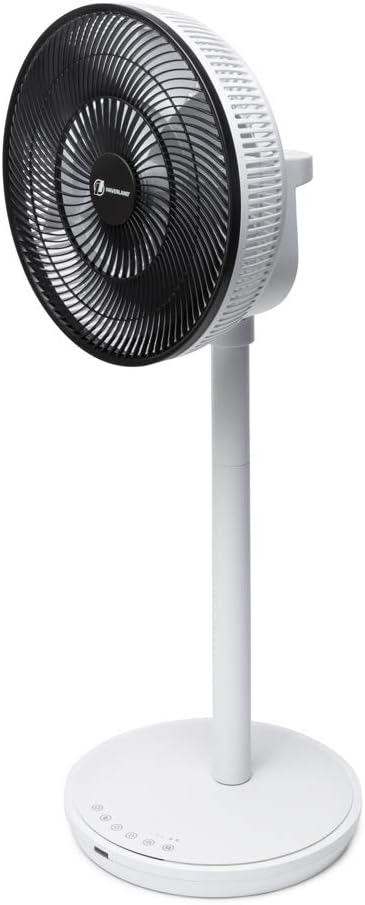 Haverland HYPE2.0 | Standventilator/Tischventilator | Höhe verstellbar | Niedrigenergie | 27W | Silence Technology | 26 Geschwindigkeiten | Fernbedienung | Oszillation Vertikale/Horizontal | 1400 m³/h