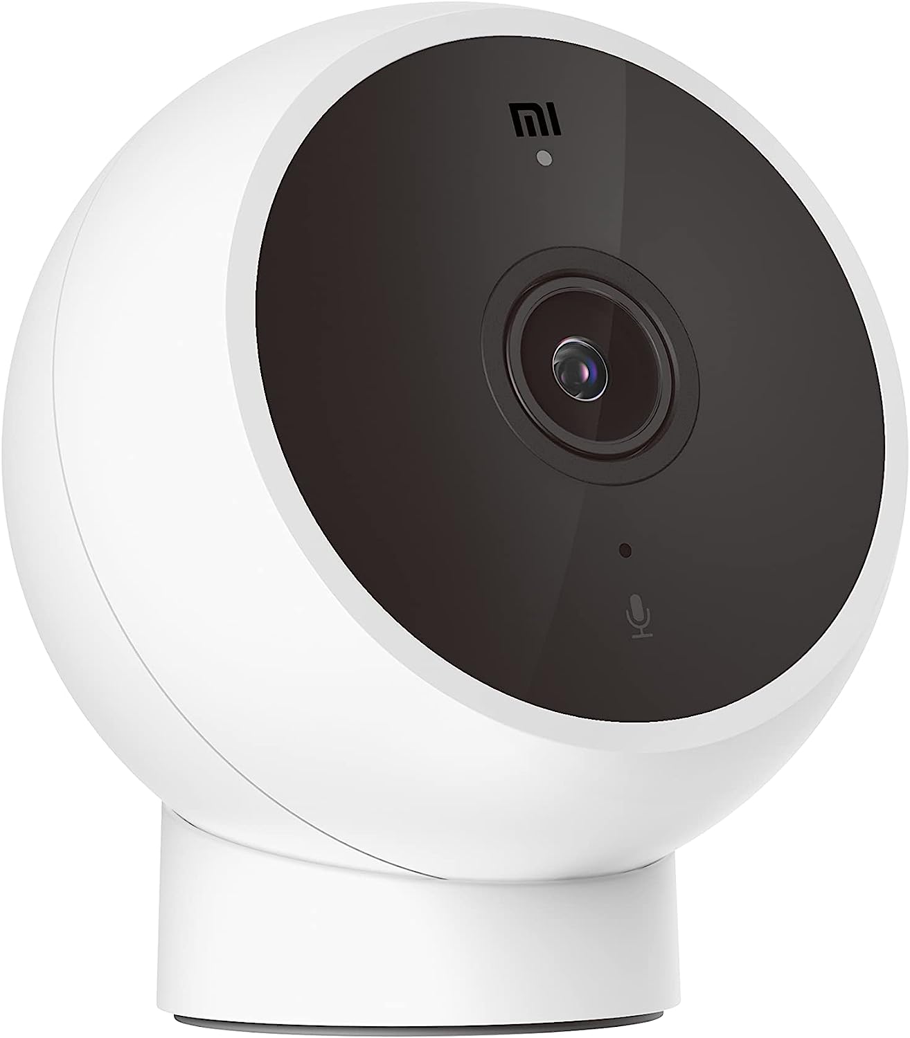 Xiaomi Mi Camera 2K (Magnetic Mount) WLAN Überwachungskamera (2304 x 1296 Pixel, optimierte AI Bewegungserkennung, 2-Wege Audio, Nachtsichtmodus mit 940nm Infrarot LEDs, 180° drehbare Magnethalterung)