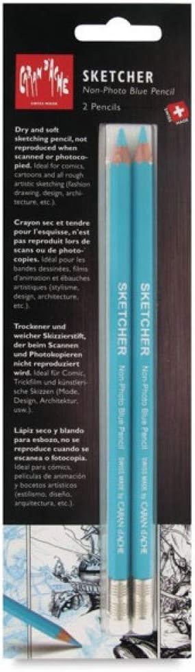 Caran d'Ache Buntstifte 903.302, Blau, 2