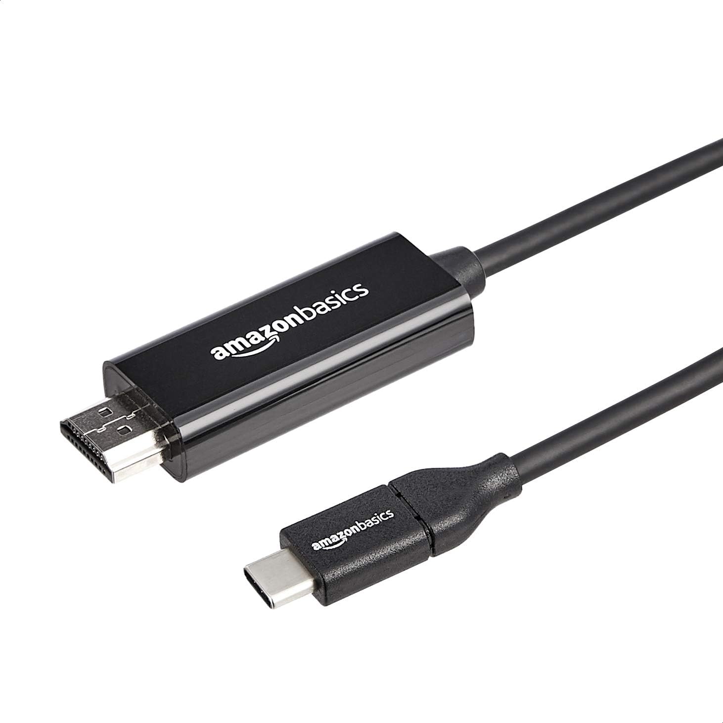 Amazon Basics USB-C-auf-HDMI-Adapterkabel (Thunderbolt 3 kompatibel) 4K @30 Hz - 1.8 metres