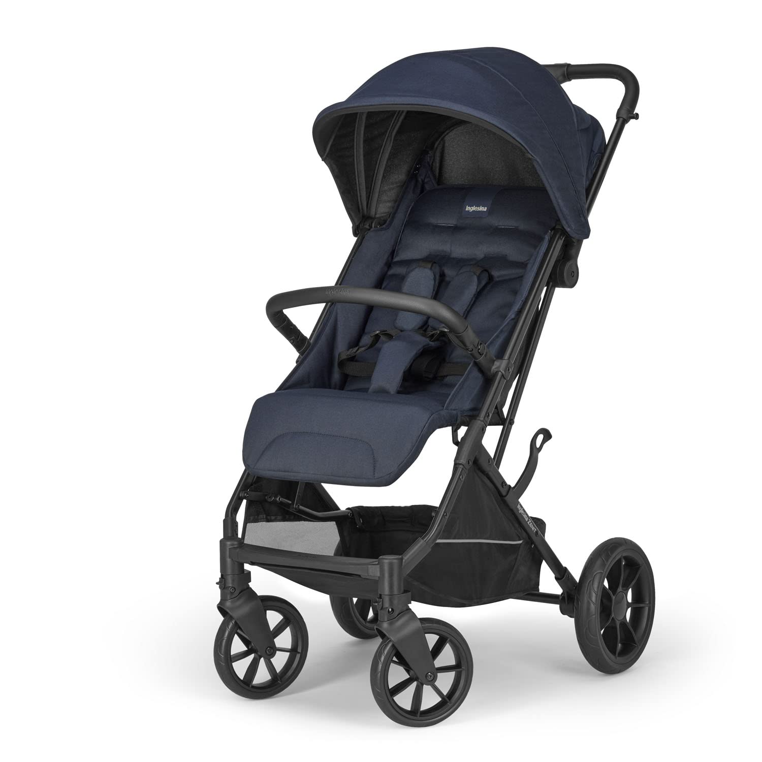 Inglesina Zenit Kompakter Kinderwagen bis 22 kg; Blau, 56 x 109 x 79 cm, 8,8 kg