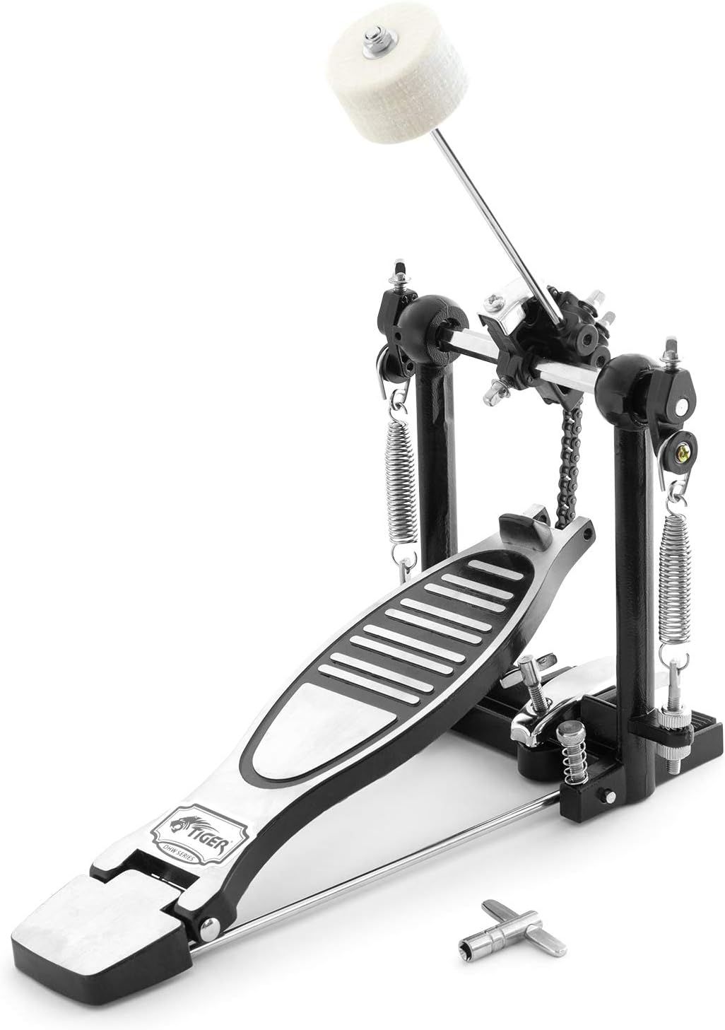 TIGER DHW56-CM Einfache Bassdrum Fußmaschine - Kick Drum Pedal