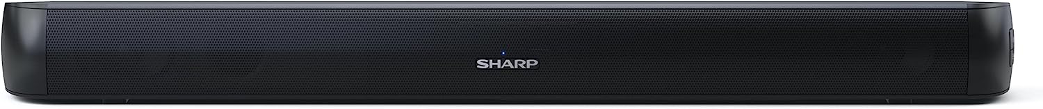 SHARP HTSB107 2.0 Soundbar 90W (USB, Bluetooth, HDMI, Optisch, AUX-In (3,5mm), Breite: 65cm), schwarz