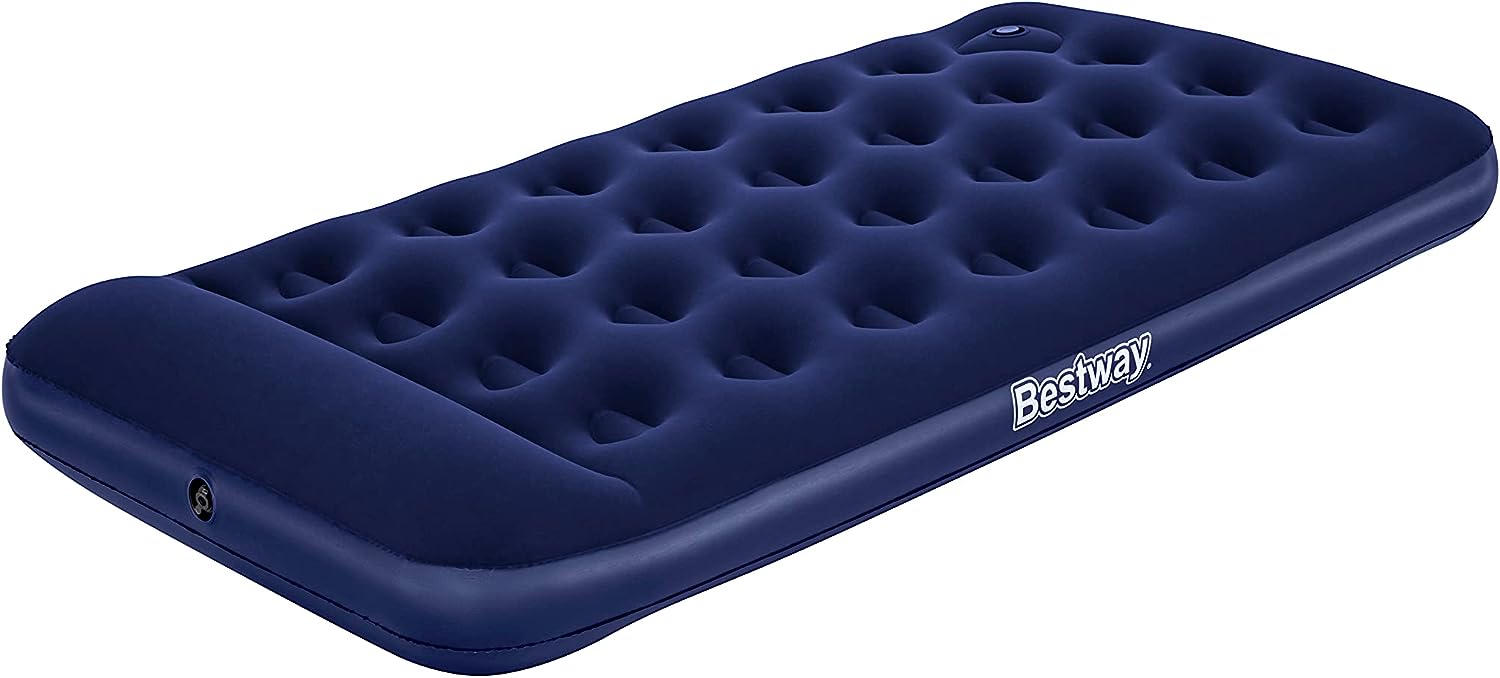 Bestway Luftbett Blue Horizon Step mit interner Fußpumpe Single XL/Lo 188 x 99 x 28 cm