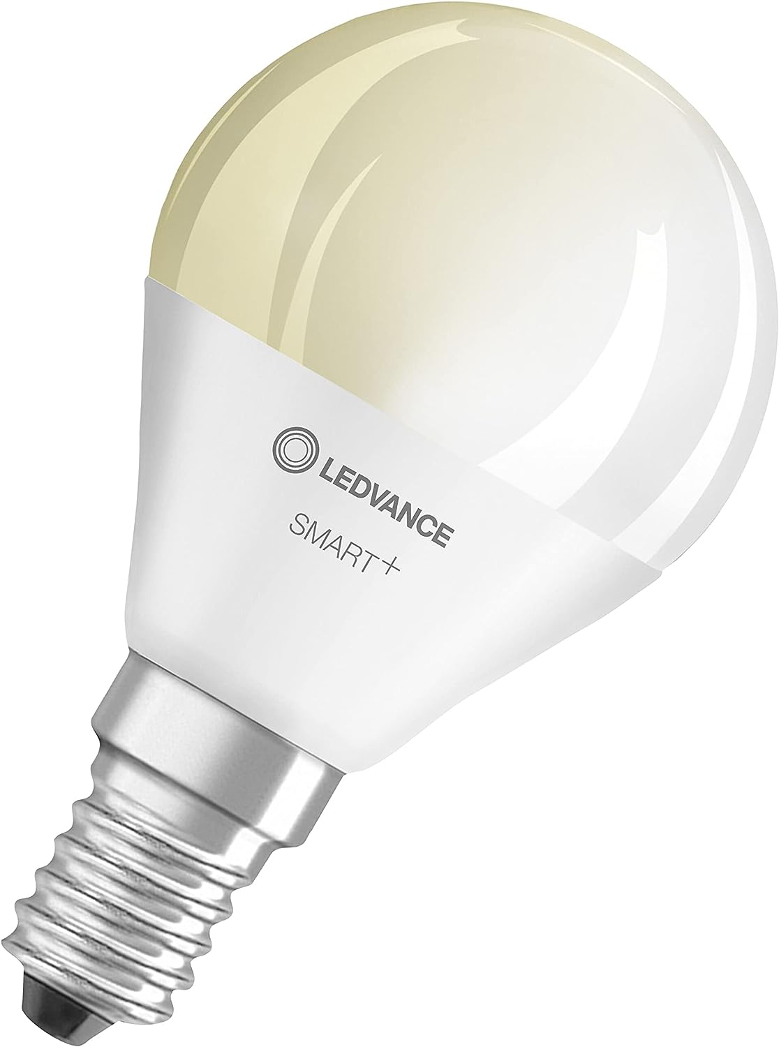 LEDVANCE Smarte LED-Lampe mit WiFi Technologie, Sockel E14, Dimmbar, Warmweiß (2700 K), ersetzt Glühlampen mit 40 W, SMART+ WiFi Mini Bulb Dimmable, 1er-Pack