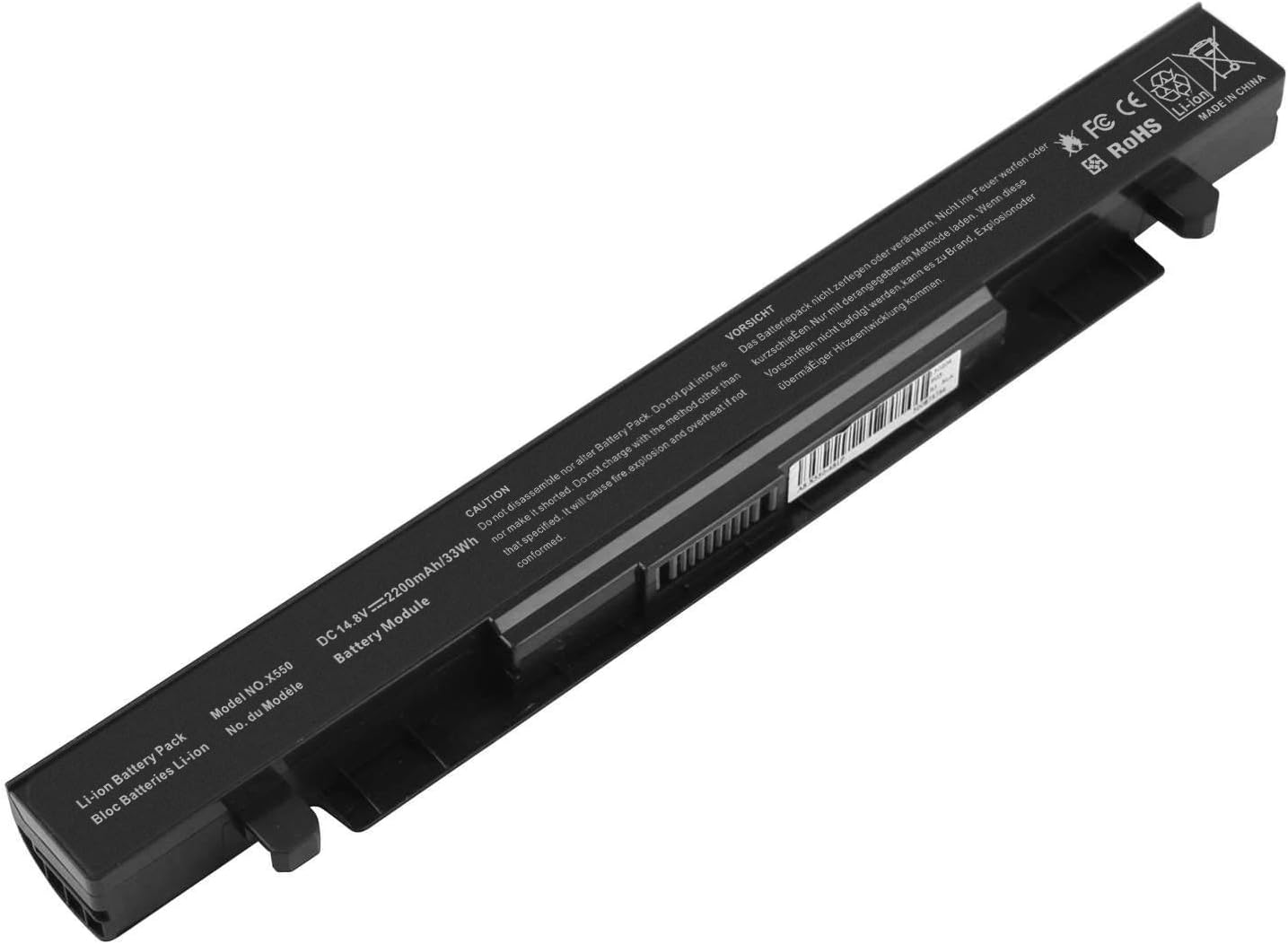 ASUNCELL A41-X550 Laptop-Batterie für X550A X550B X550D A550C A550 F550 F550 F550C F550Ca F550Cc K450 K550 P450 P550 R409 R510 X550