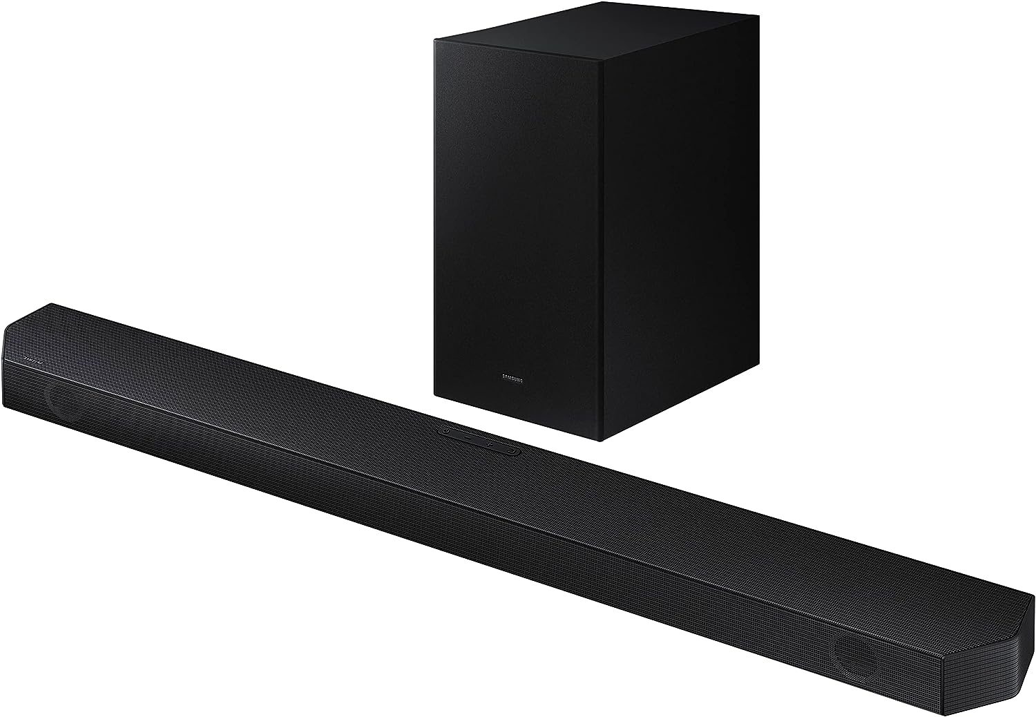 SAMSUNG Barra de Sonido HW-Q60B - Dolby Atmos 3.1, Q-Symphony, Subwoofer inalámbrico Incluido, Sonido Inteligente Lite y Tap Sound