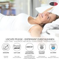 CelinaTex Jersey Topper Spannbettlaken Lucina 180x200-200x200cm anthrazit grau 100% Baumwolle gekämmt bis 12cm Matratzenhöhe Oeko-TEX