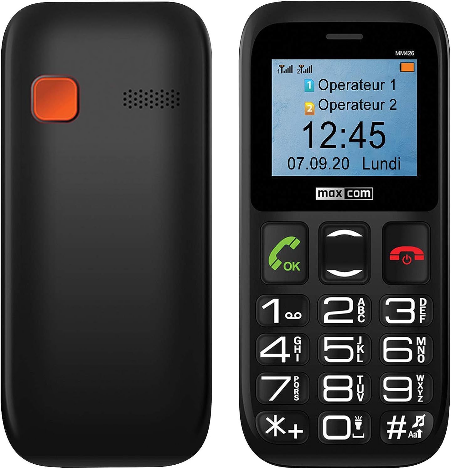 Maxcom Telefon komórkowy MM 462BB (MAXCOMMM462BB)