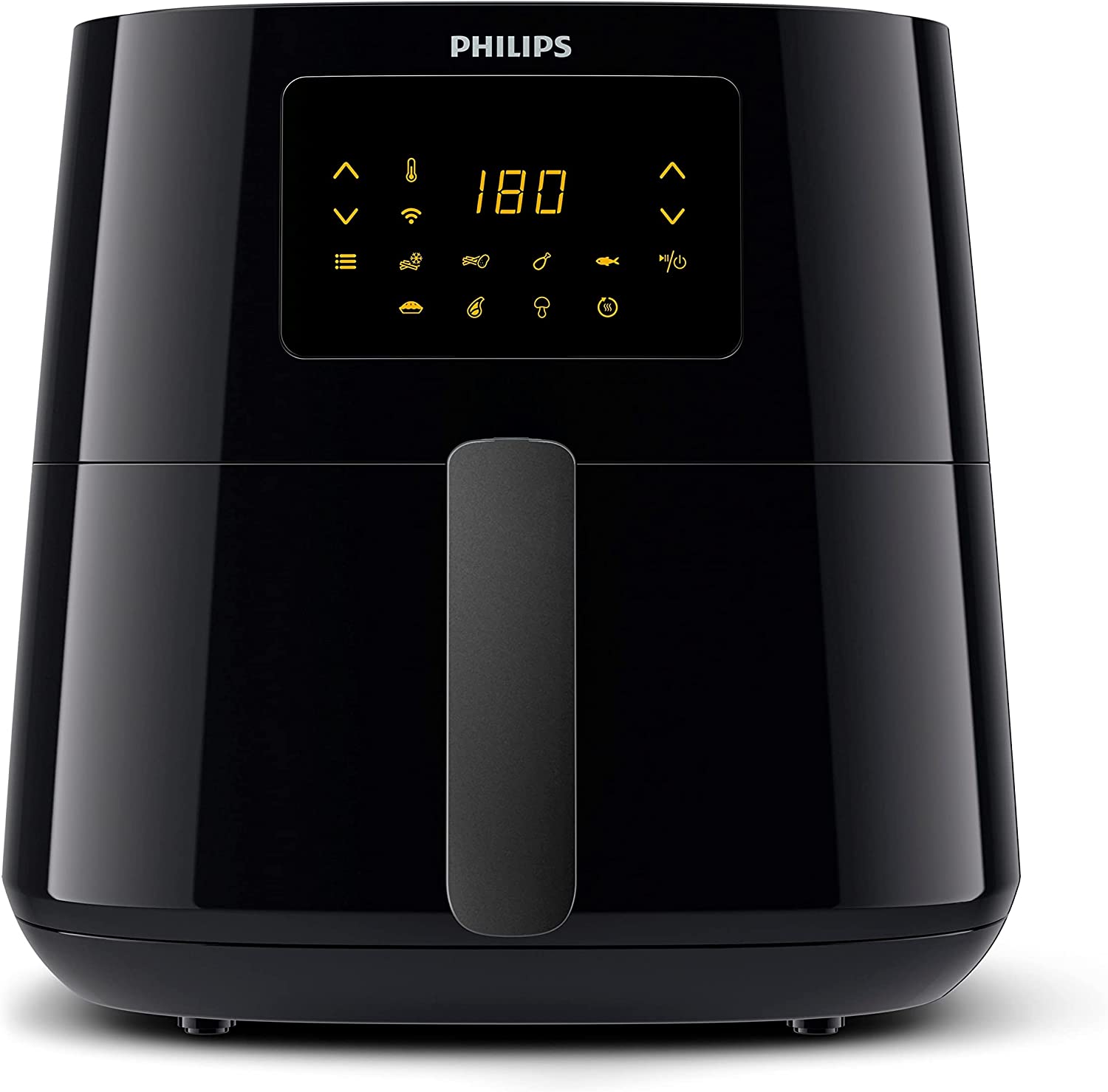 Philips Airfryer 5000 Serie XL, 6.2L (1.2Kg), 14-in-1 Airfryer, Wifi Verbunden, 90% Weniger Fett Mit Rapid Air Technologie, Rezepte-App (HD9280/90)