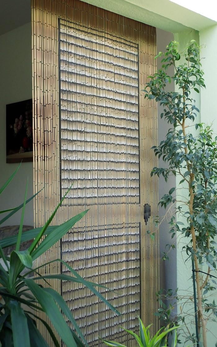 Leguana Bambustürvorhang Bambusvorhang Türvorhang Veranda-Tür ca. 90x200cm