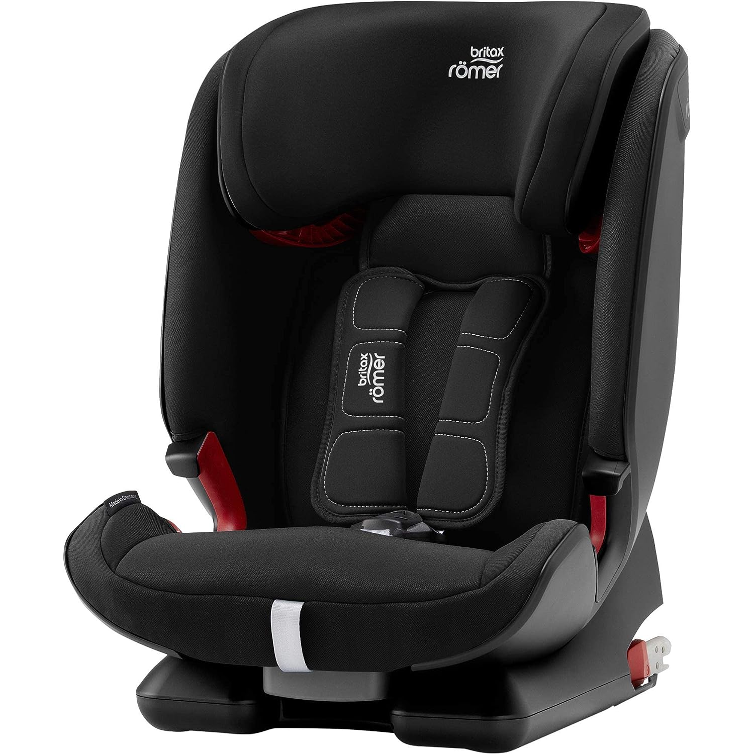 BRITAX RÖMER Kindersitz 9-36 kg ADVANSAFIX Z-LINE, mit Ruheposition und ISOFIX für Kinder (Gruppe 1/2/3), 9 Monate bis 12 Jahre, Cosmos Black