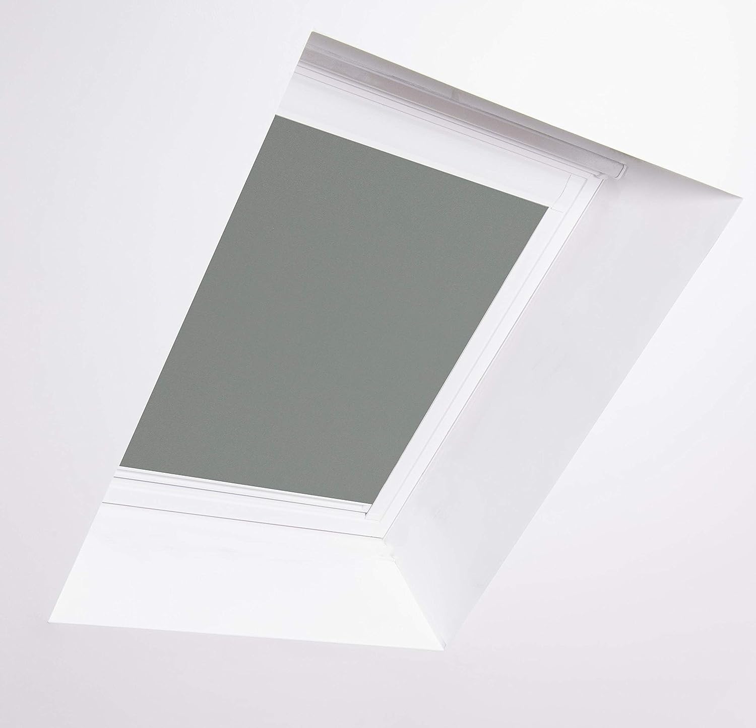 Bloc Blinds Fakro Dachfenster, Aluminium, Zinnfarben, 1(55/78)