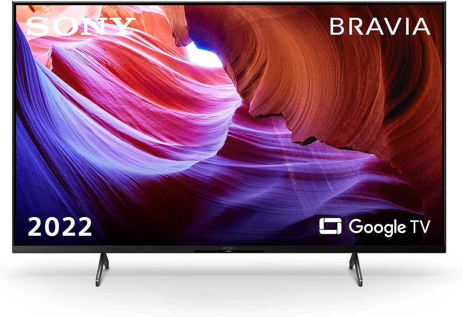 Sony BRAVIA KD-43X85K/P (43 Zoll), 4K Ultra HD (UHD), High Dynamic Range (HDR), Google TV, 2022 Modell (Schwarz)