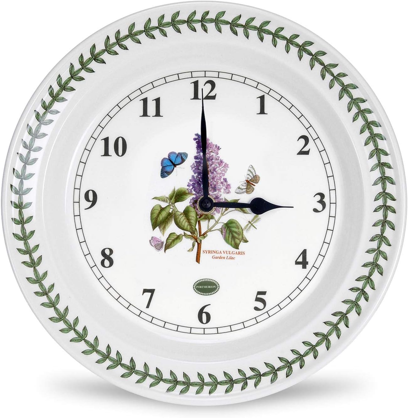 Portmeirion Botanic Garden Kitchen Wanduhr, 25,4 cm