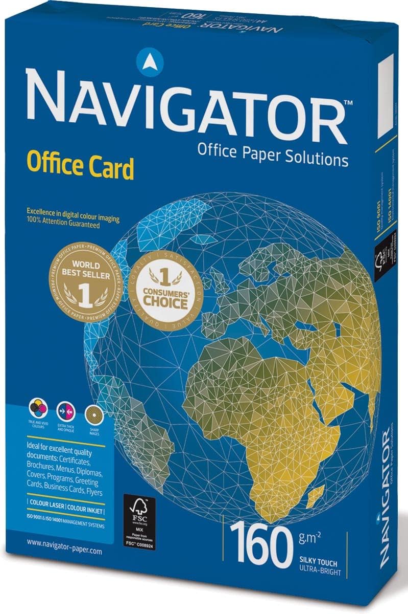 Igepa 8248B16B Kopierpapier Navigator Office Card Din A3 Brief und Geschäftspapier