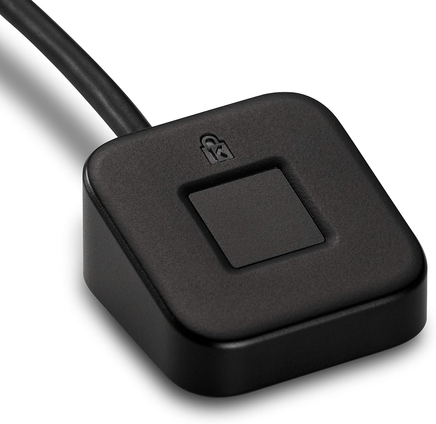 Kensington VeriMark Desktop Fingerprint Key, Biometrische Fingerabdruck-Authentifizierung, Identitätsleser, Erkennungstechnologie für Ihren PC, Schwarz, K62330WW