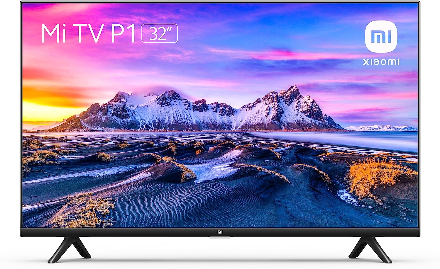 Xiaomi Smart TV P1 32 Pulgadas (Frameless, HD, Triple Sintonizador, Android 9.0, Netflix, Google Assistant, Bluetooth, 3 HDMI, 2 USB), Color Negro [Modelo 2021]